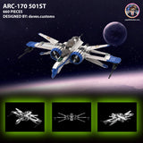 10109: ARC 170 (501ST V1) from REPUBLICBRICKS