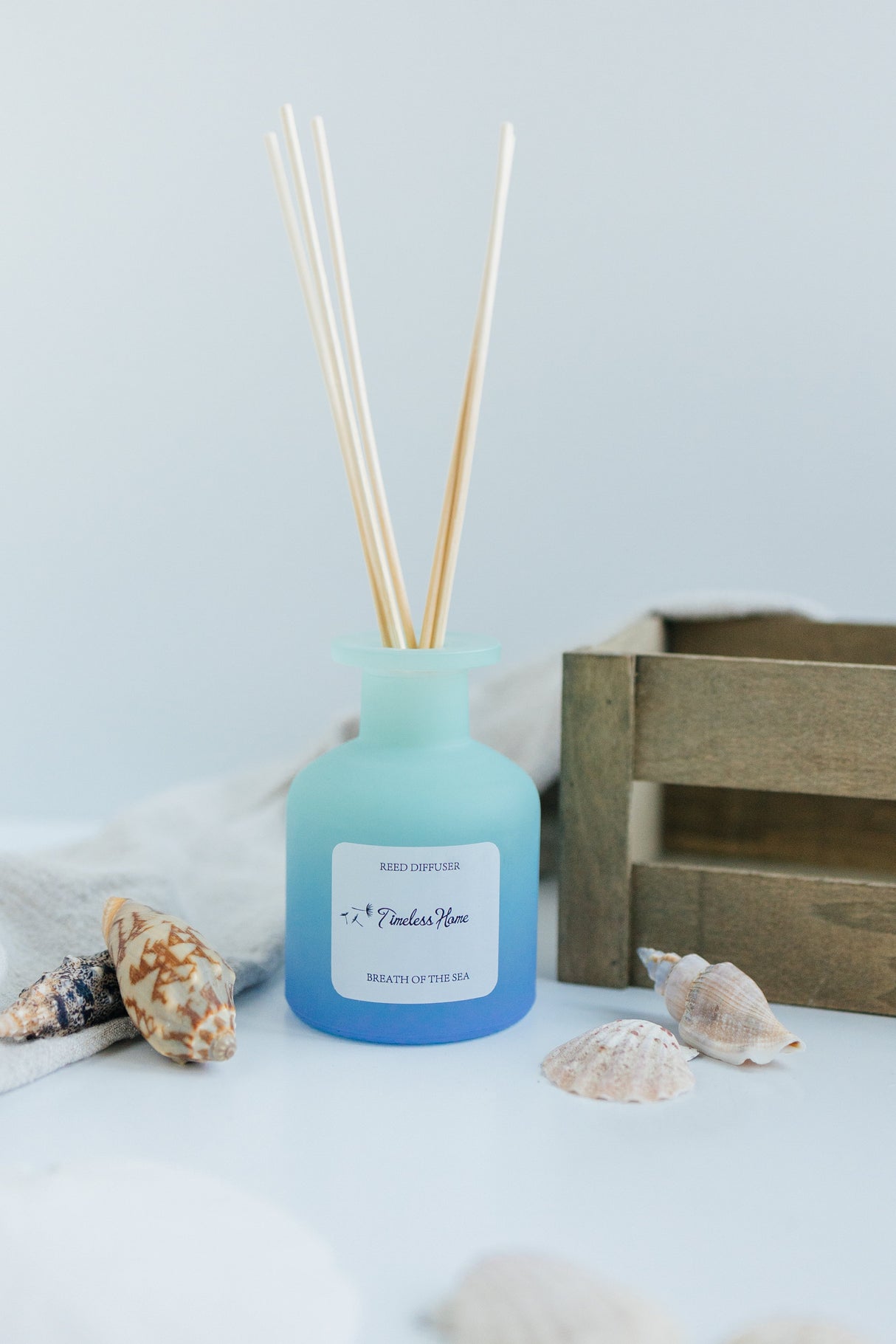 Reed Diffuser - Breathe of The Sea from Timeless Organics Skin Care
