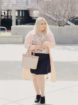 MM PURPLE LABEL - YR RND NAVY (PLUS SIZE) From Mia Mod