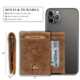 Leather Money Clip Bifold from UC Leather Company