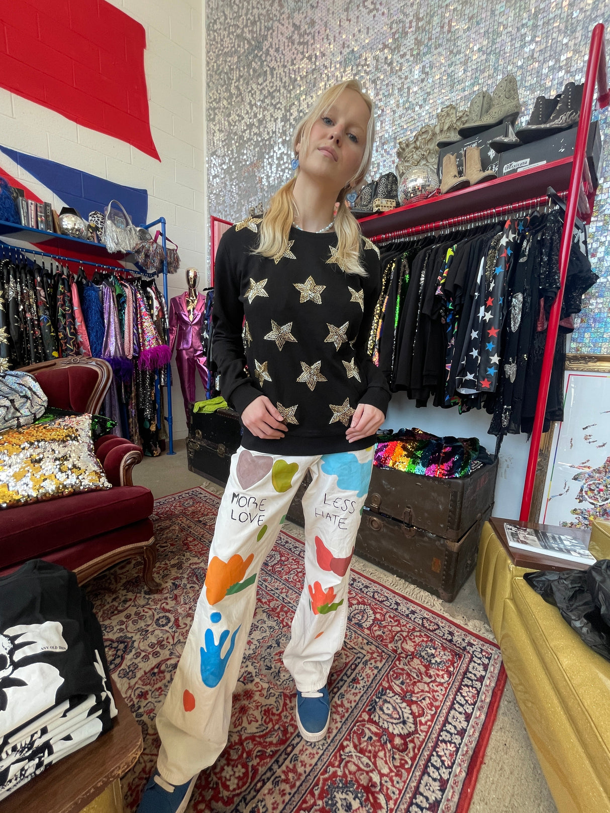 Any Old Iron Goldie Star Sweatshirt from Any Old Iron