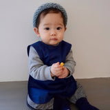 Solid Navy Minimalist Bapron from BapronBaby