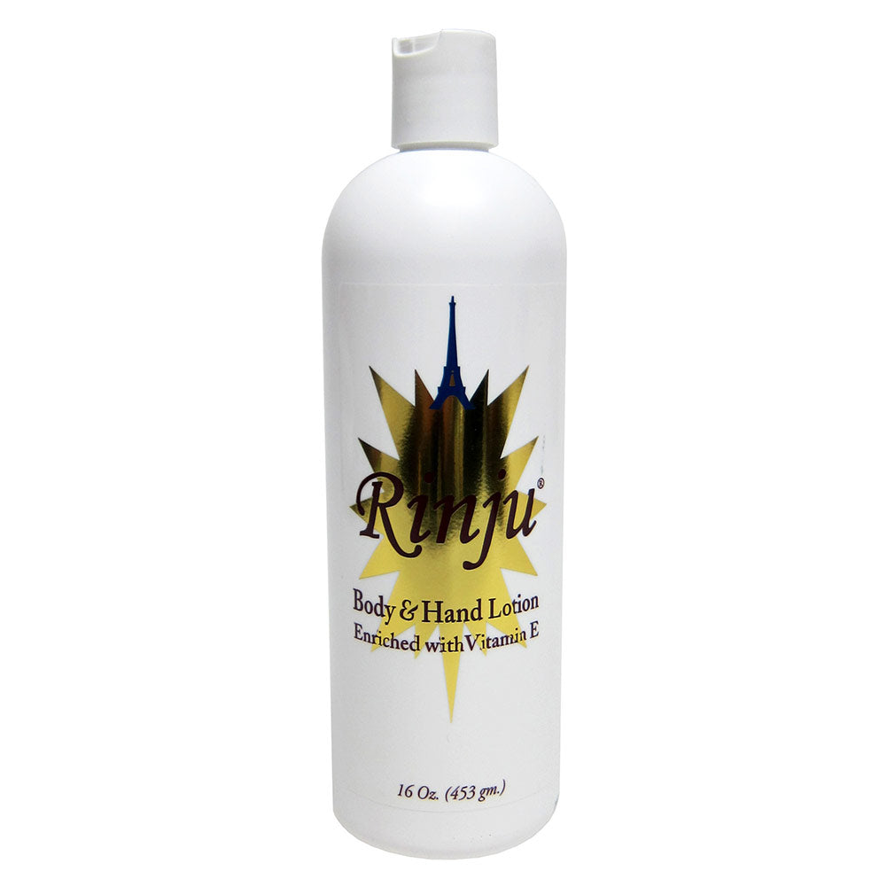 Rinju Body And Hand Lotion Enriched With Vitamin E, 16 Ounces from ShopBobbys