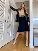 MM SWAY SKIRT - BLACK. from Mia Mod