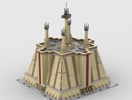 12600: UCS JEDI TEMPLE from REPUBLICBRICKS