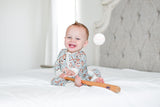 BASEBALL SMILEY DREAM ROMPER from DREAM BIG LITTLE CO