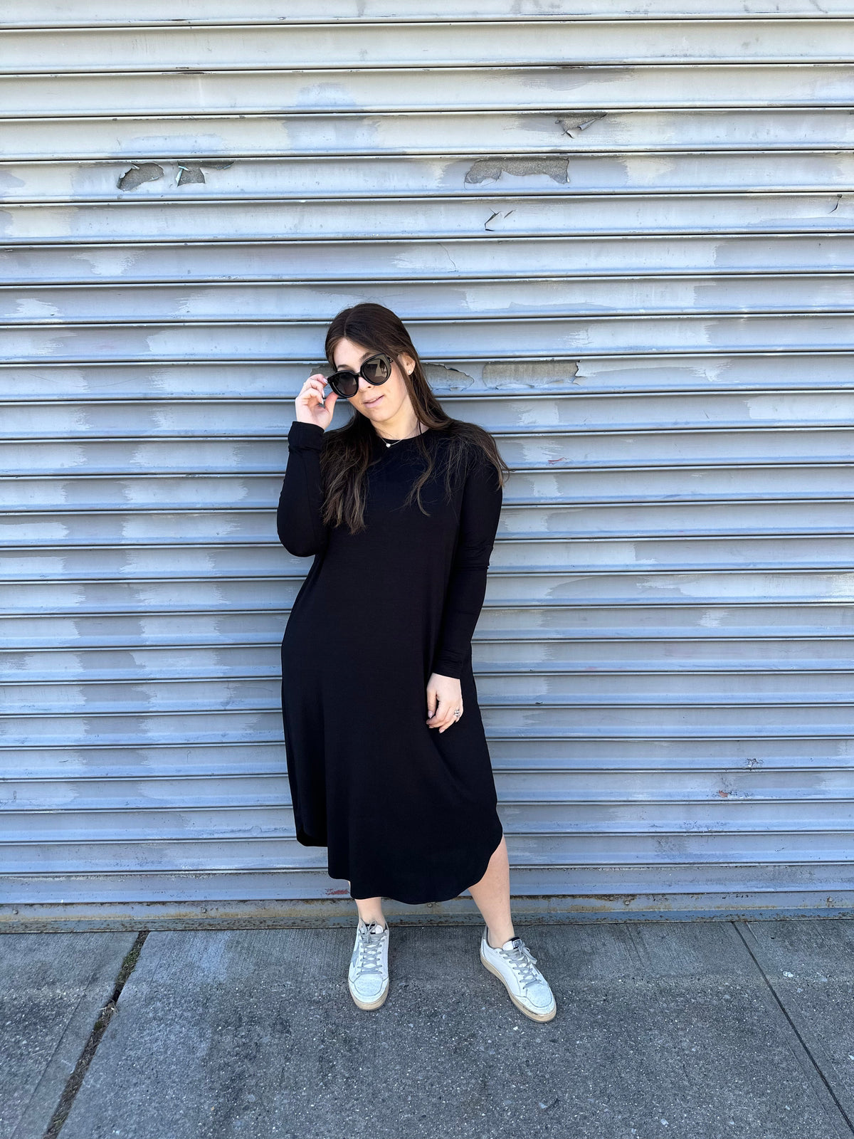 Basic T- Dress From Drama NYC Plus