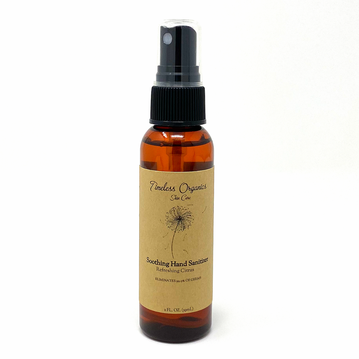 Soothing Hand Sanitizer from Timeless Organics Skin Care