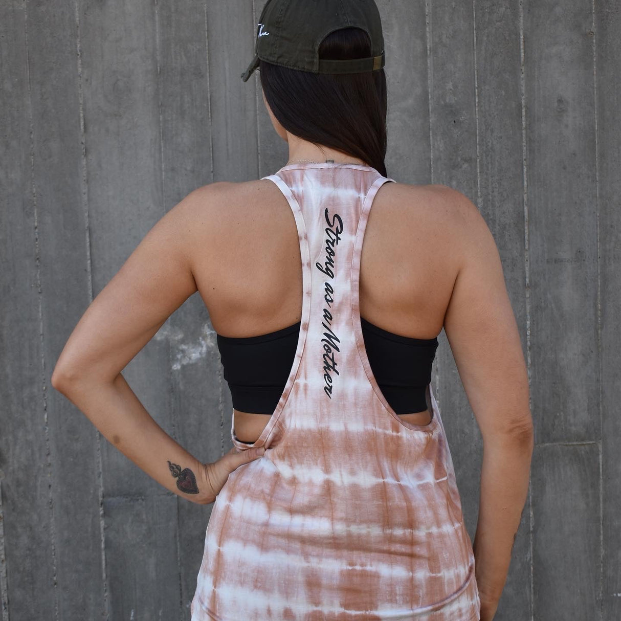 S.A.A.M Drop Arm Tank (Champagne) from DadBod Apparel