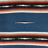 Harvest Moon Diamond Baja Blanket - Blue From West Path