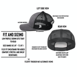 Artius Man Flexfit Trucker Snapback - Charcoal/Black from Artius Man