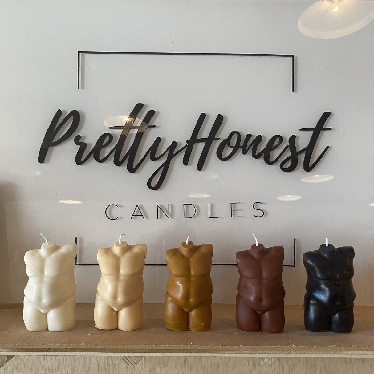 Cronos Greek god Candle from Pretty Honest Candles
