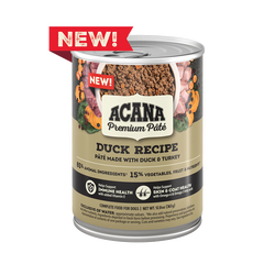 Acana Adult Grain Free Pate Duck Wet Dog Food (12.8oz) from The Family Pet
