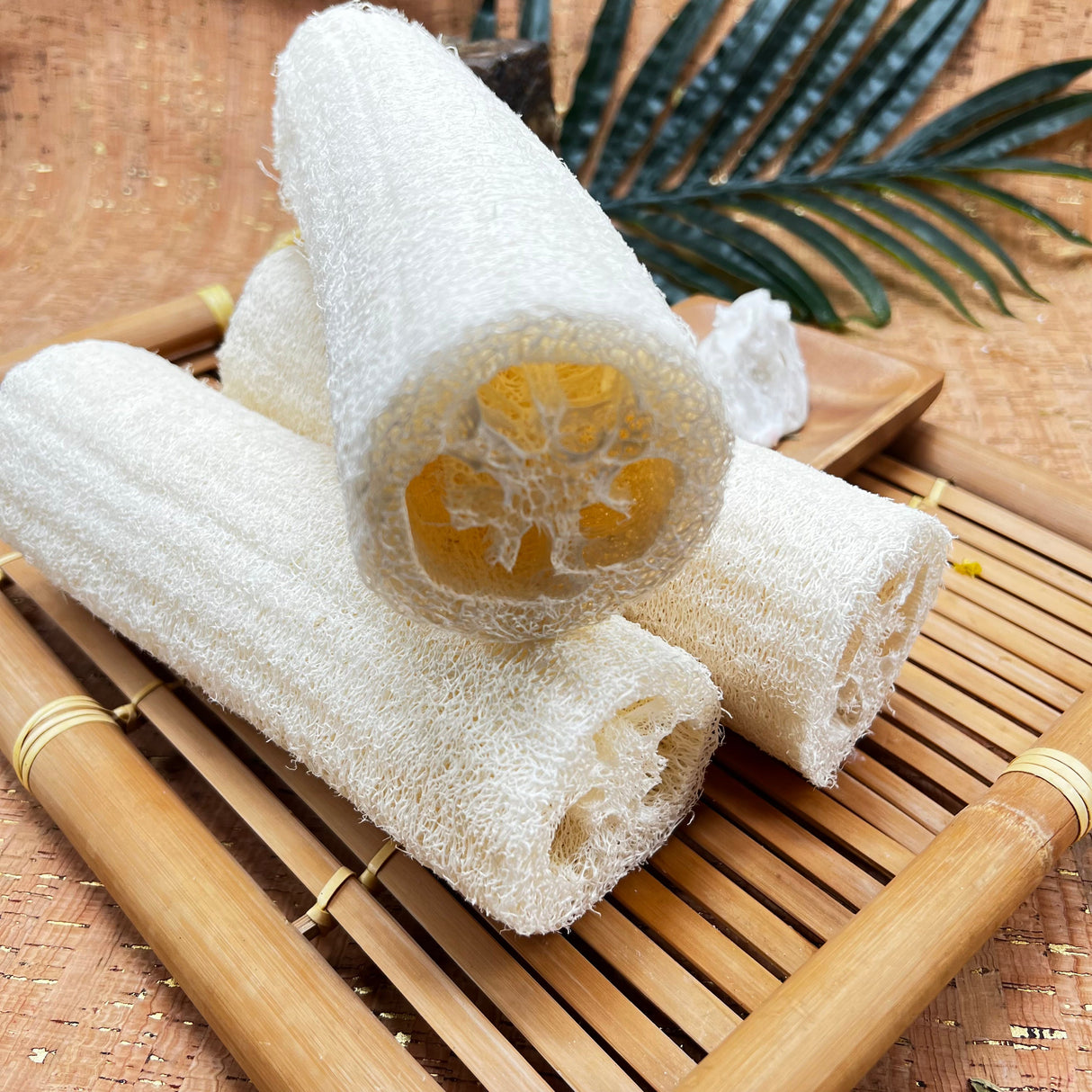 8in Body Loofah Sponge from Cream & Coco Skincare
