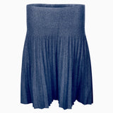 MM YEAR ROUND PLEATED - DENIM WASH. from Mia Mod