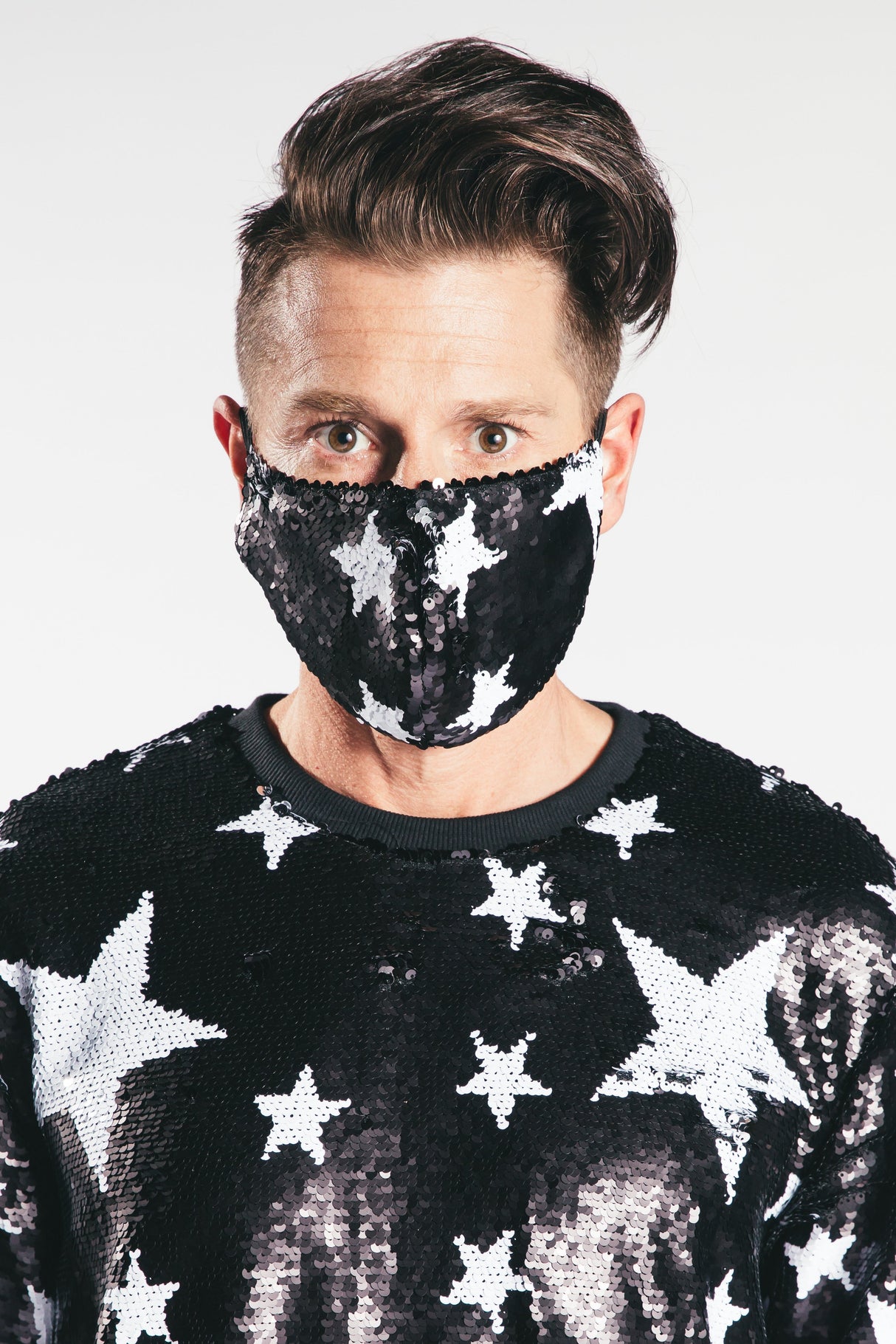 Any Old Iron Men's Sparkle Star Sweatshirt from Any Old Iron