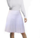 MM YEAR ROUND PLEATED - WHITE. from Mia Mod