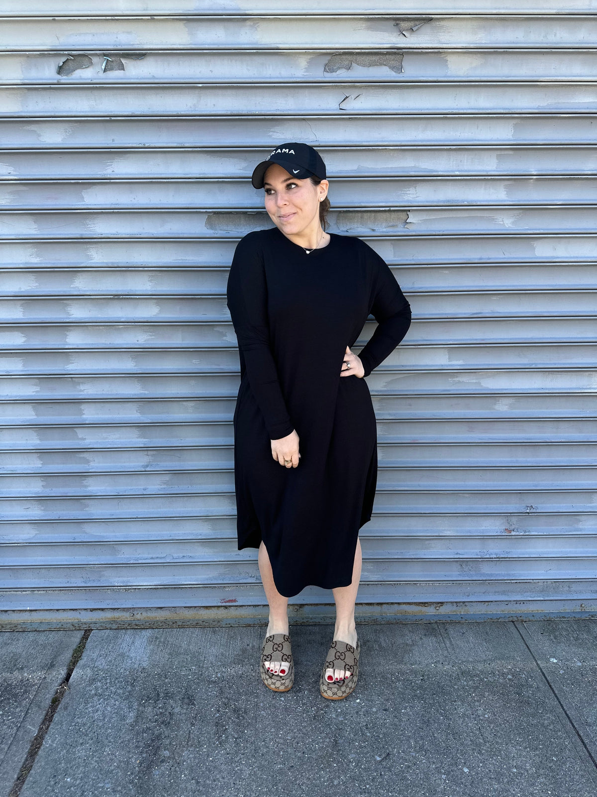 Basic T- Dress From Drama NYC Plus