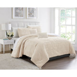 Harmony 5 Piece Moroccan Clip Jacquard Comforter Set from ShopBobbys
