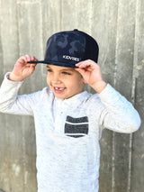 Premium Active 6-Panel KidVibes Hat (Multicam Black) from DadBod Apparel