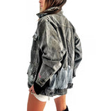 'Beyond Silver' Denim Jacket from Wren + Glory
