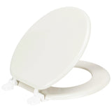 PREMIUS Wood Toilet Seat, Standard Round, 17 Inches from ShopBobbys