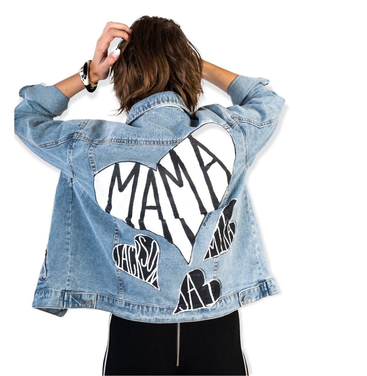 'MAMA' DENIM JACKET from Wren + Glory