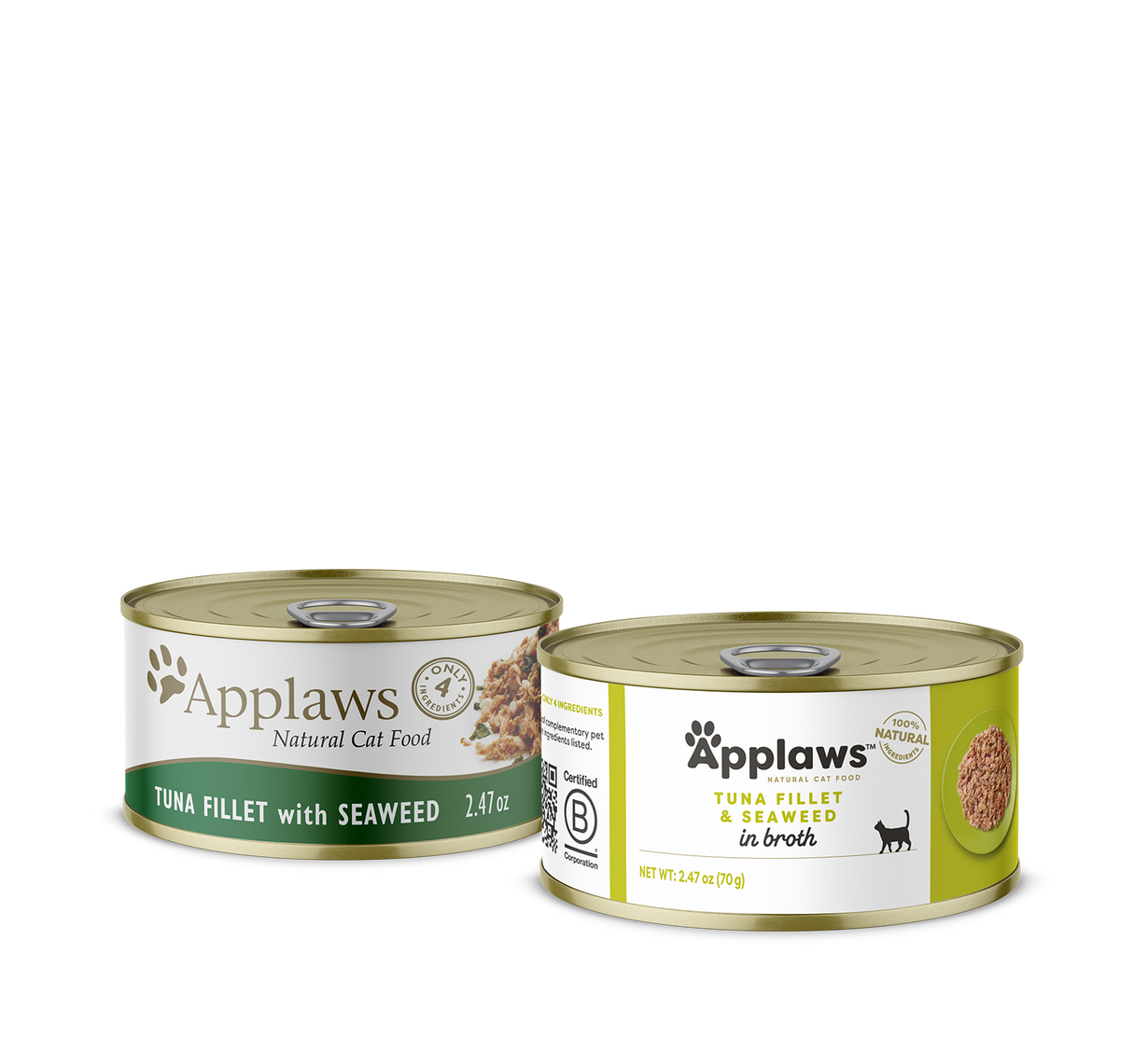 Applaws Adult Tuna and Seaweed Wet Cat Food (2.47oz) from The Family Pet