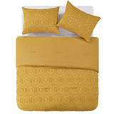 Jade + Oake Asher Modern Hexagon Microfiber Comforter Set from ShopBobbys