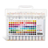 Double-Ended Alcohol Markers 120 Colors from KINGART
