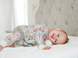 BASEBALL SMILEY DREAM ROMPER from DREAM BIG LITTLE CO