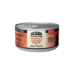 Acana Adult Grain Free Premium Pate Salmon and  Chicken Wet Cat Food (3oz) from The Family Pet
