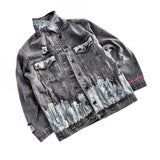 'Beyond Silver' Denim Jacket from Wren + Glory