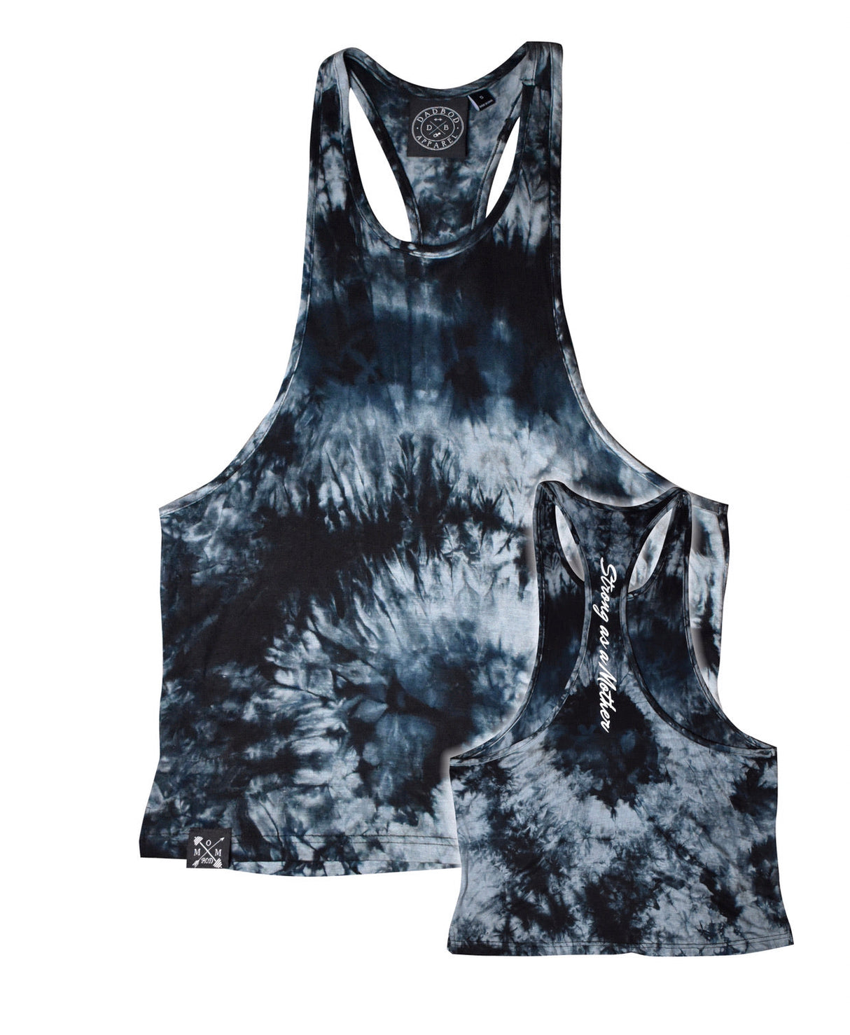 S.A.A.M Drop Arm Tank (Black Marble) from DadBod Apparel