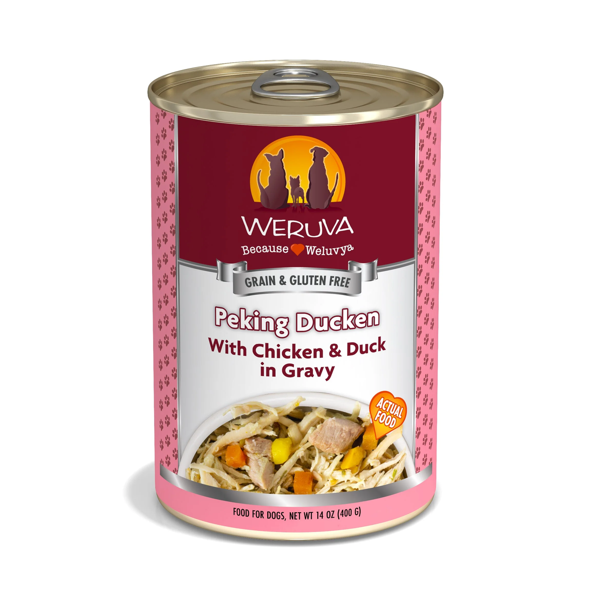 Weruva Peking Ducken Wet Dog Food (14oz) from The Family Pet