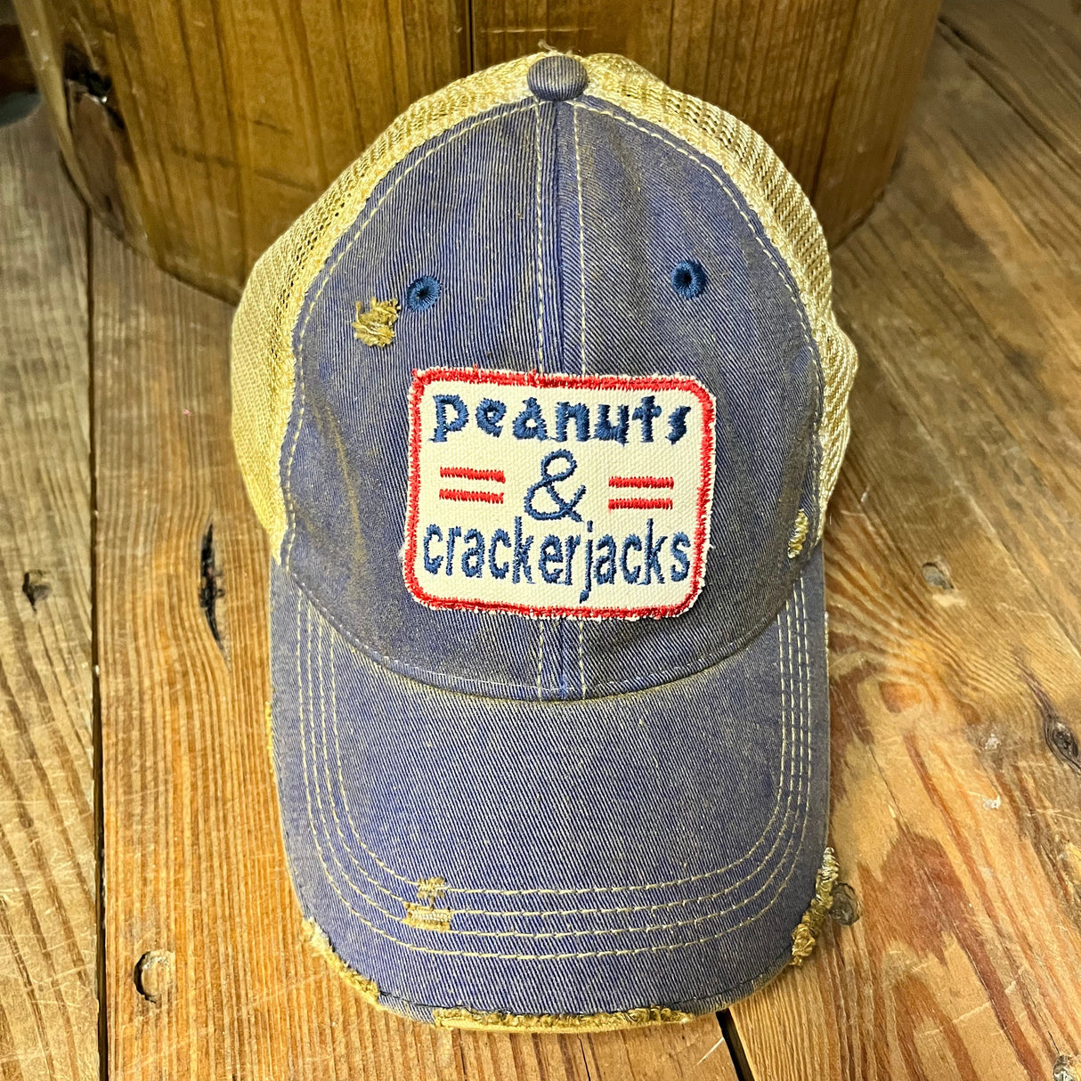 Peanuts & CrackerJacks Hat from The Goat Stock