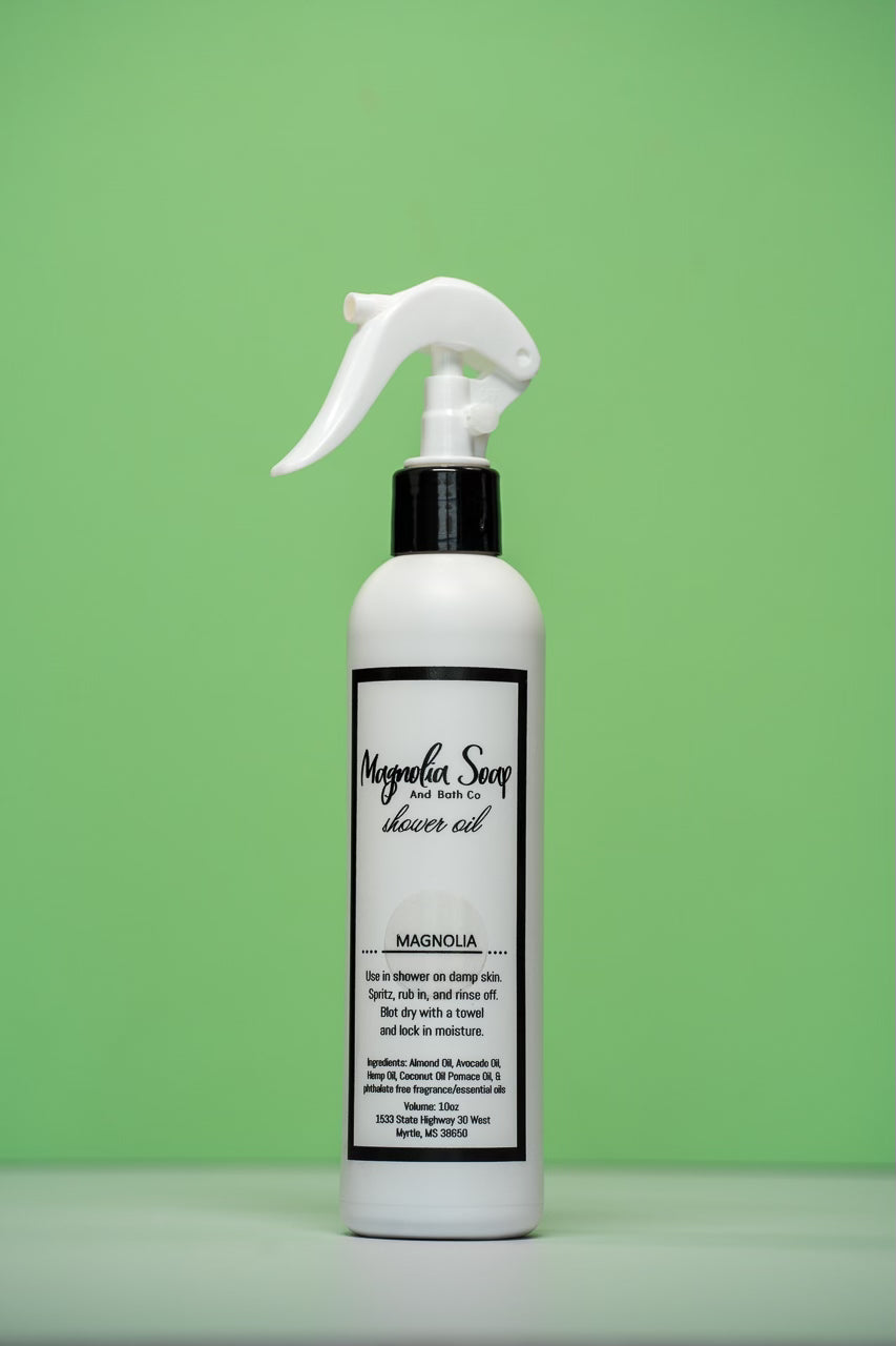 Shower Oil-Magnolia From Magnolia Soap and Bath
