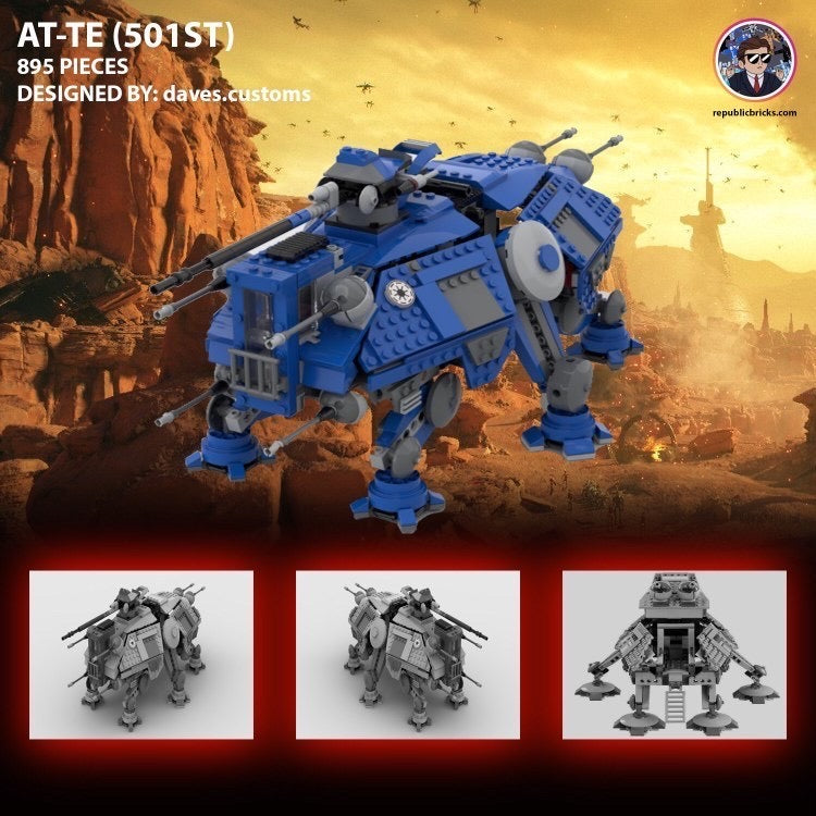 11109: LEGION AT-TE (501ST) from REPUBLICBRICKS