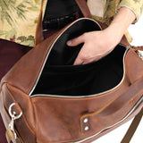 Luxury Leather Duffel Bag from Lifetime Leather Co.