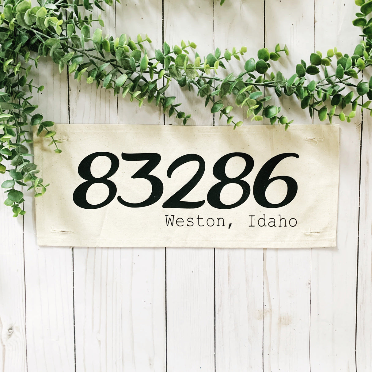 Custom Panel: Zip code/City and State CUSTOM PANEL From PillowPanels