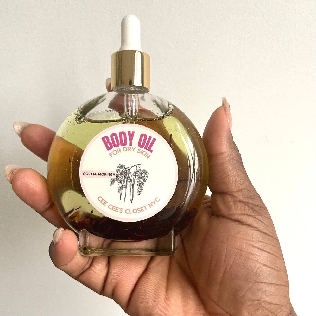 Scented Dry Body Oil from Cee Cee's Closet NYC
