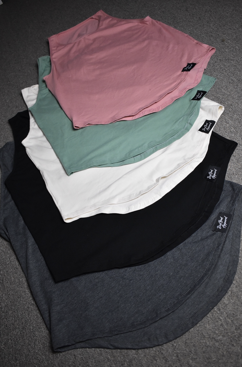 Lifestyle Premium Tank (Heathered Charcoal) From DadBod Apparel