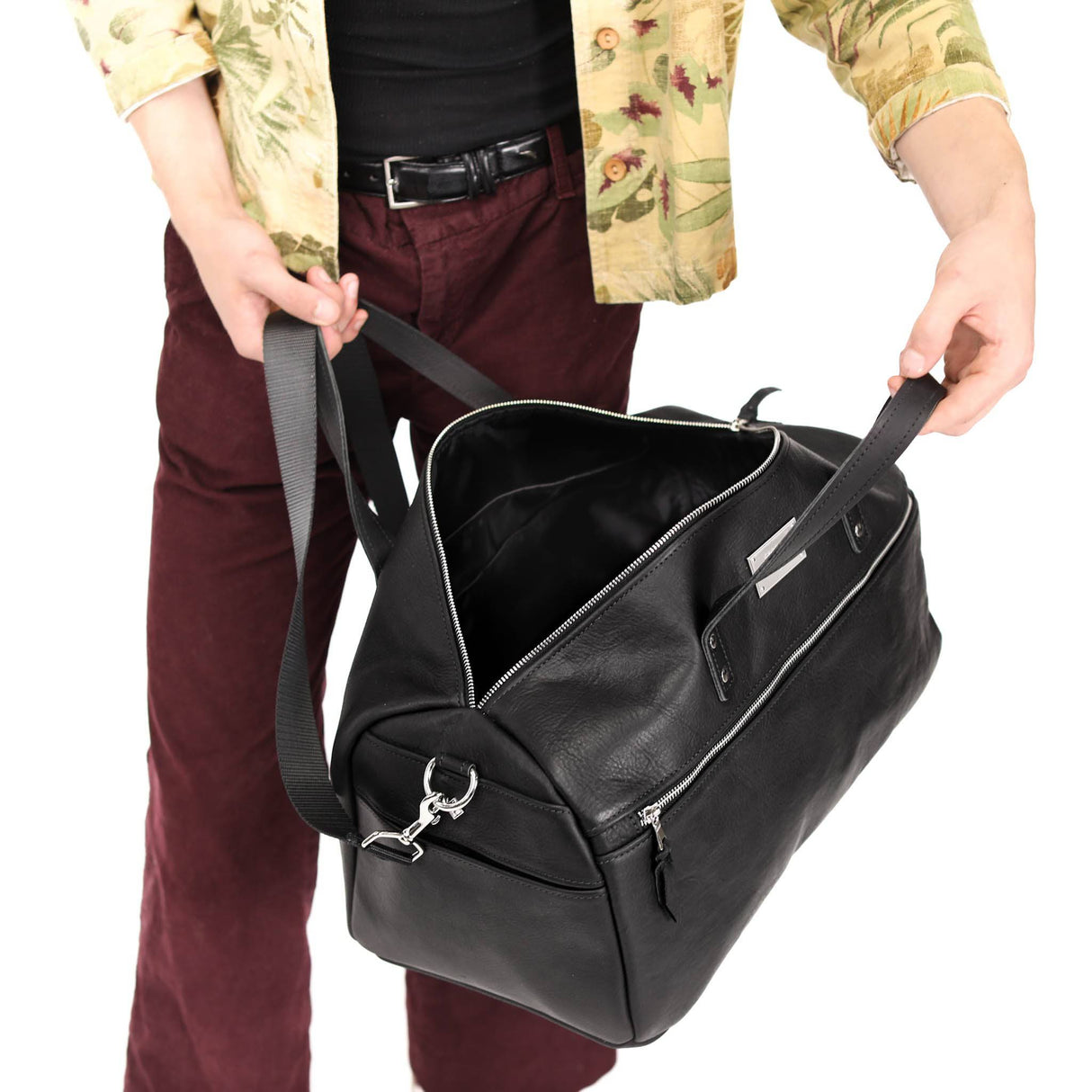 Luxury Leather Duffel Bag from Lifetime Leather Co.