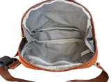 The Lennon Nylon Belt Bag, Sling Bag, Waist Bag | Burnt Orange from Babs+Birdie