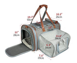 Mr. Peanut's Gold Series Big Apple XL Size Airline Compliant Expandable Pet Carrier from Mr. Peanut's Pet Carriers