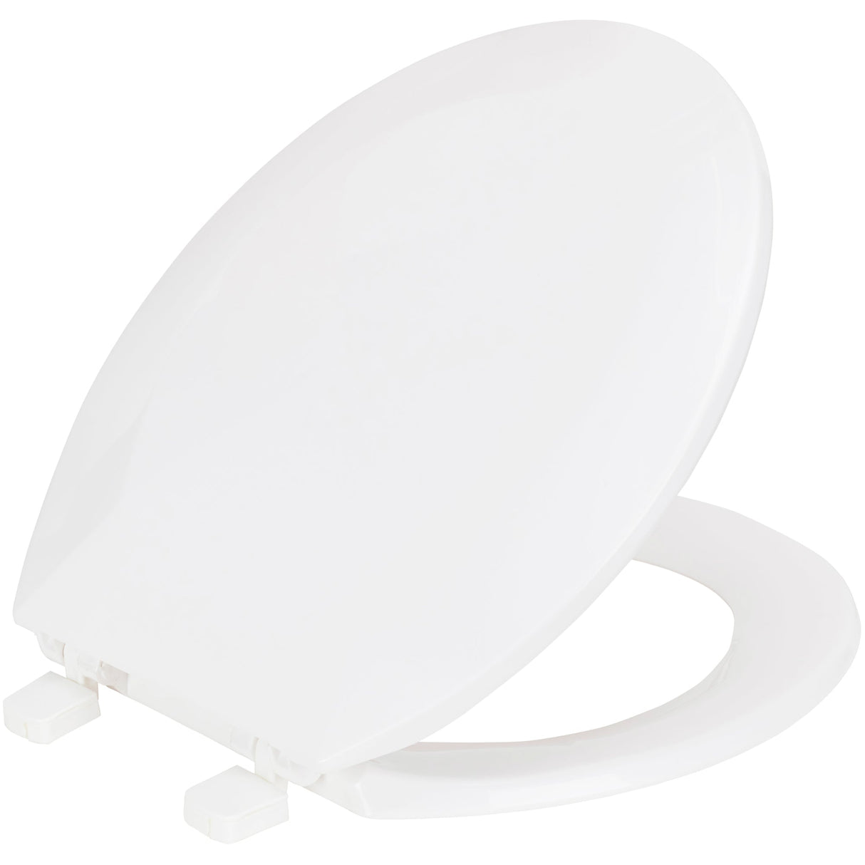 PREMIUS Beveled Plastic Toilet Seat, Standard Round, 17 Inches from ShopBobbys