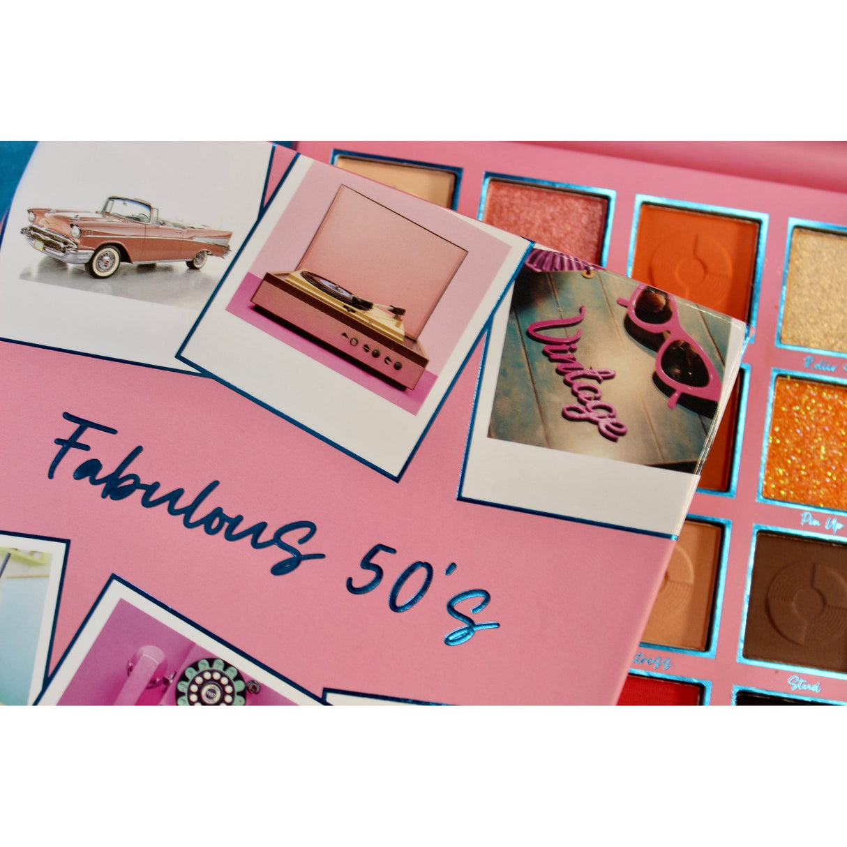 FABULOUS 50'S EYESHADOW PALETTE From Prolux Cosmetics