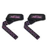JerkFit Death Straps, Traditional Lifting Straps with Double Sided Skull-Grip from JerkFit