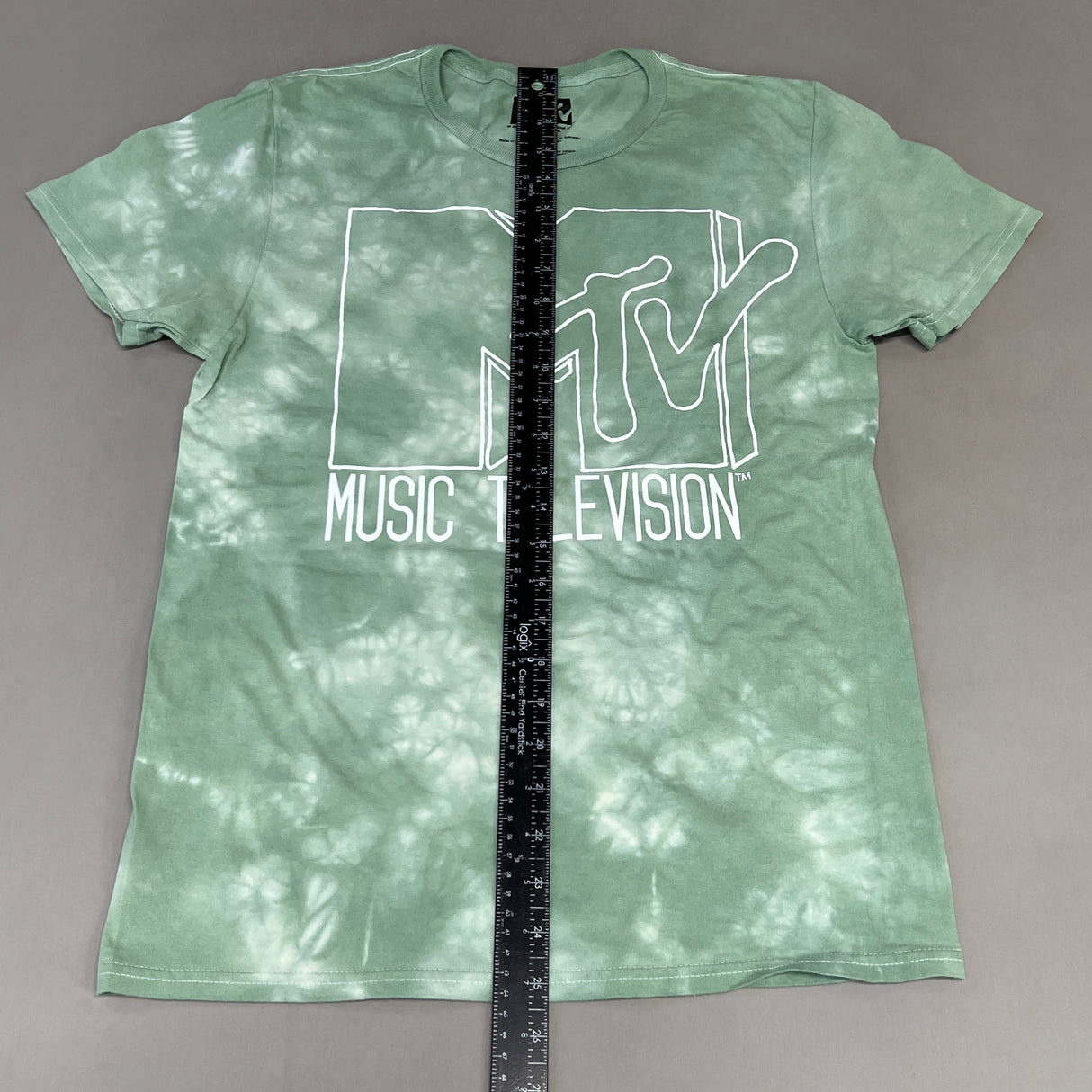 MTV Mint and White Tie-Dye Short Sleeve T-Shirt Women's Sz S 86947(New) from PayWut