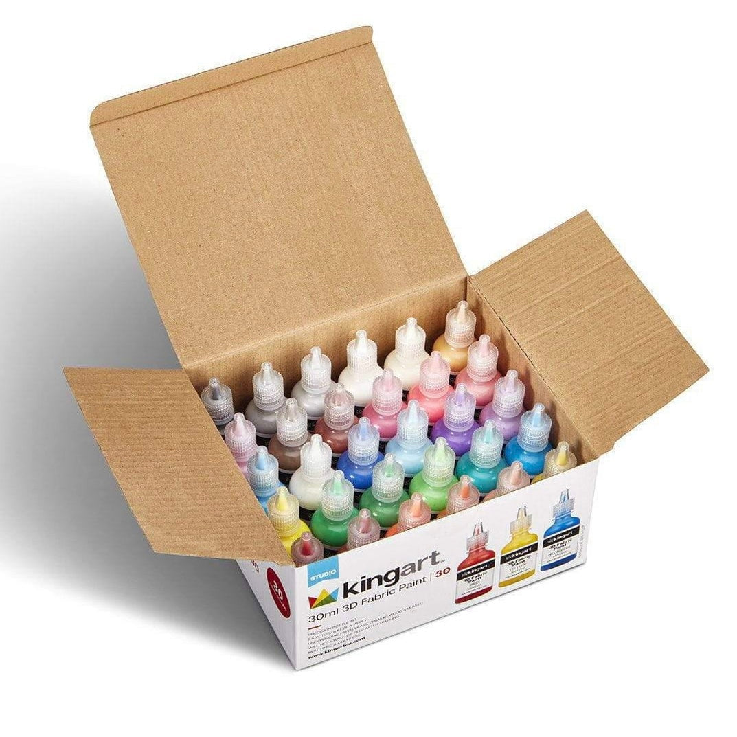 Fabric Paint 30 Colors from KINGART